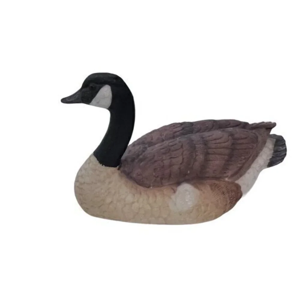 Lefton CANADA GOOSE Porcelain Bird Figurine 06591‎ Nest Egg Collection 1988